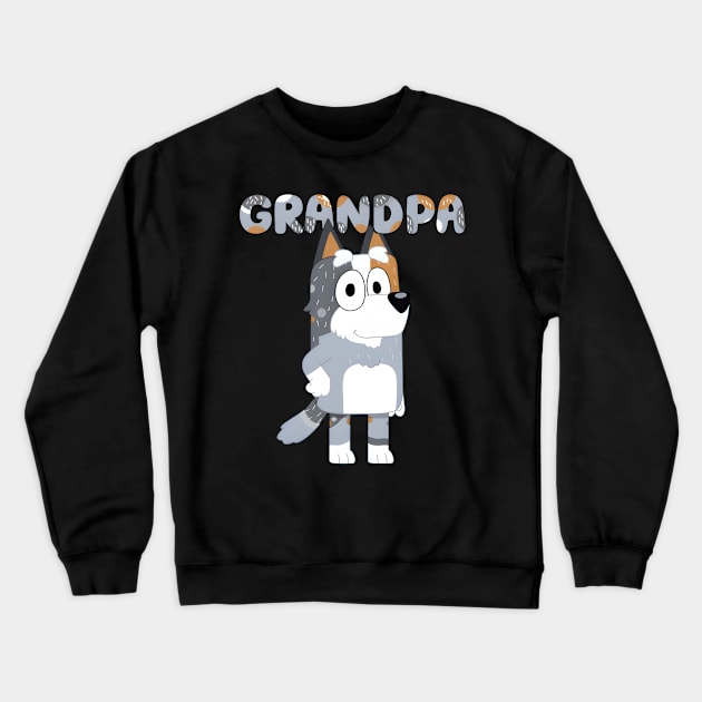 Grandpa Bob Crewneck Sweatshirt by AlfieDreamy 